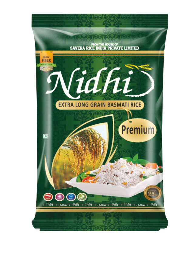 Nidhi Premium Extra Long Grain Basmati Rice 